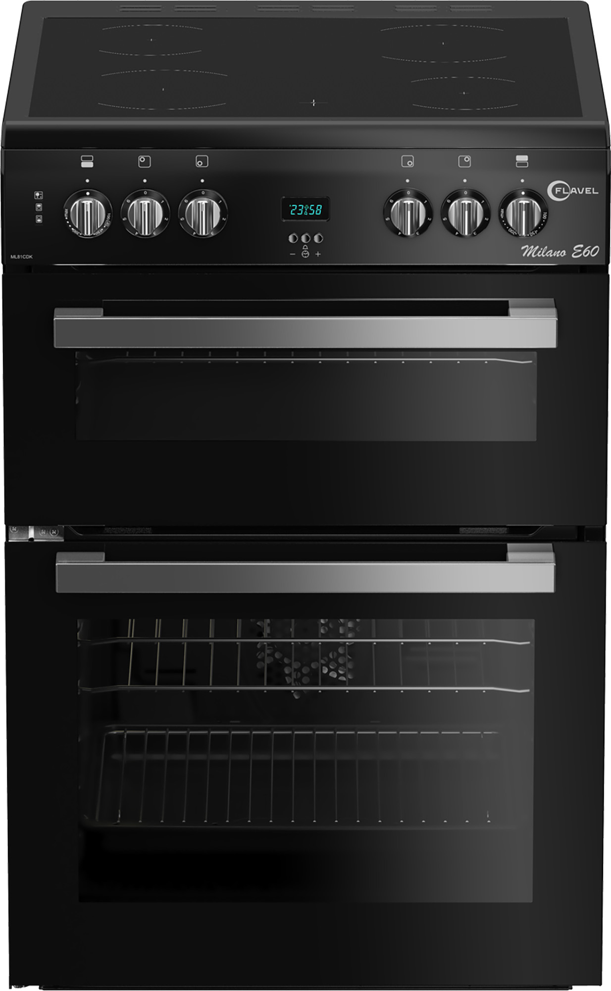 Freestanding 60cm Double Oven Electric Cooker ML81CD